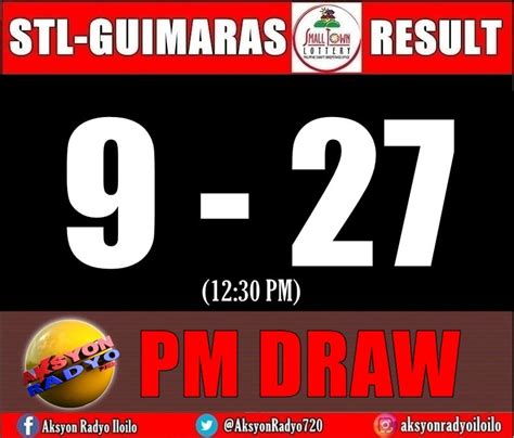 stl guimaras result today 12:30